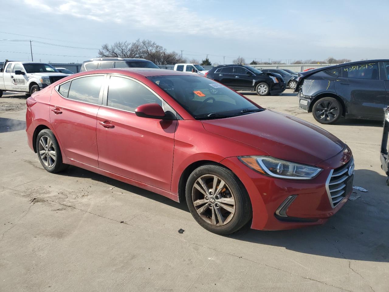 2017 Hyundai Elantra Se VIN: KMHD84LF3HU408283 Lot: 45047035