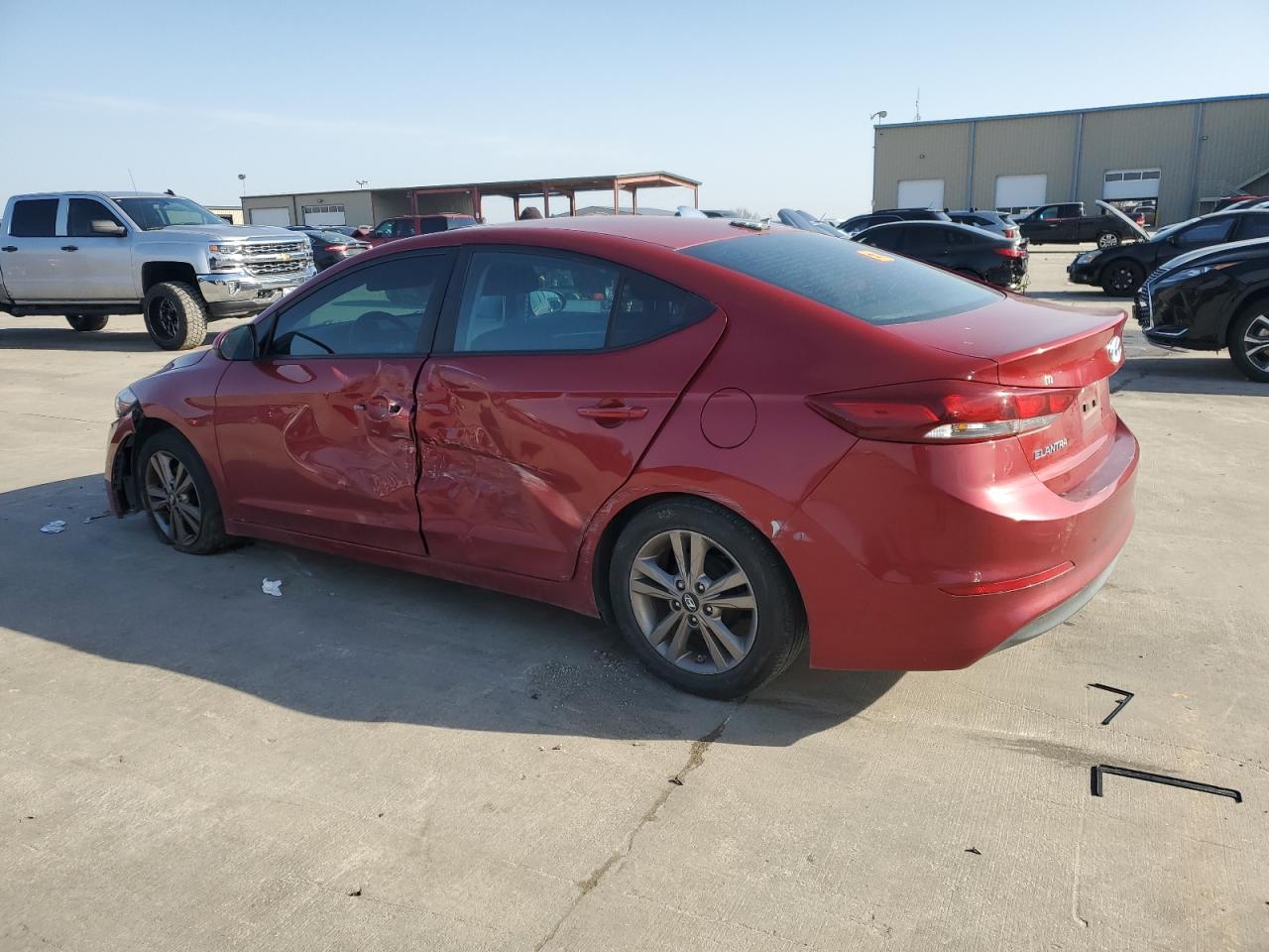 2017 Hyundai Elantra Se VIN: KMHD84LF3HU408283 Lot: 45047035