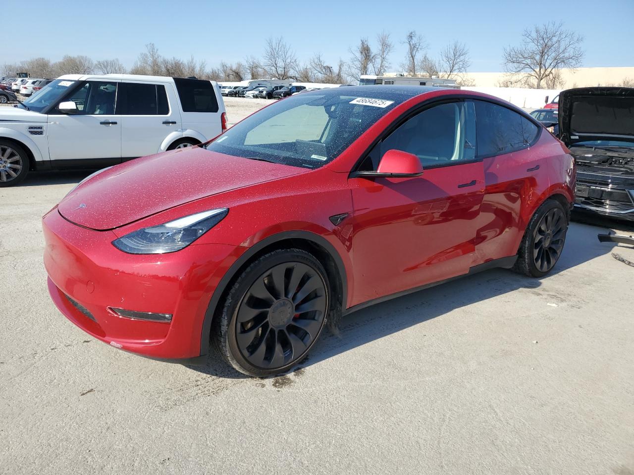 2022 Tesla Model Y VIN: 7SAYGDEFXNF510208 Lot: 48684675