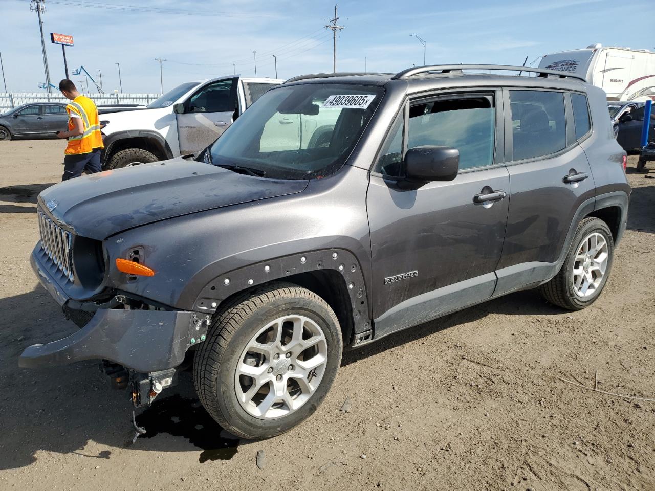 2017 Jeep Renegade Latitude VIN: ZACCJABBXHPE80665 Lot: 49039605