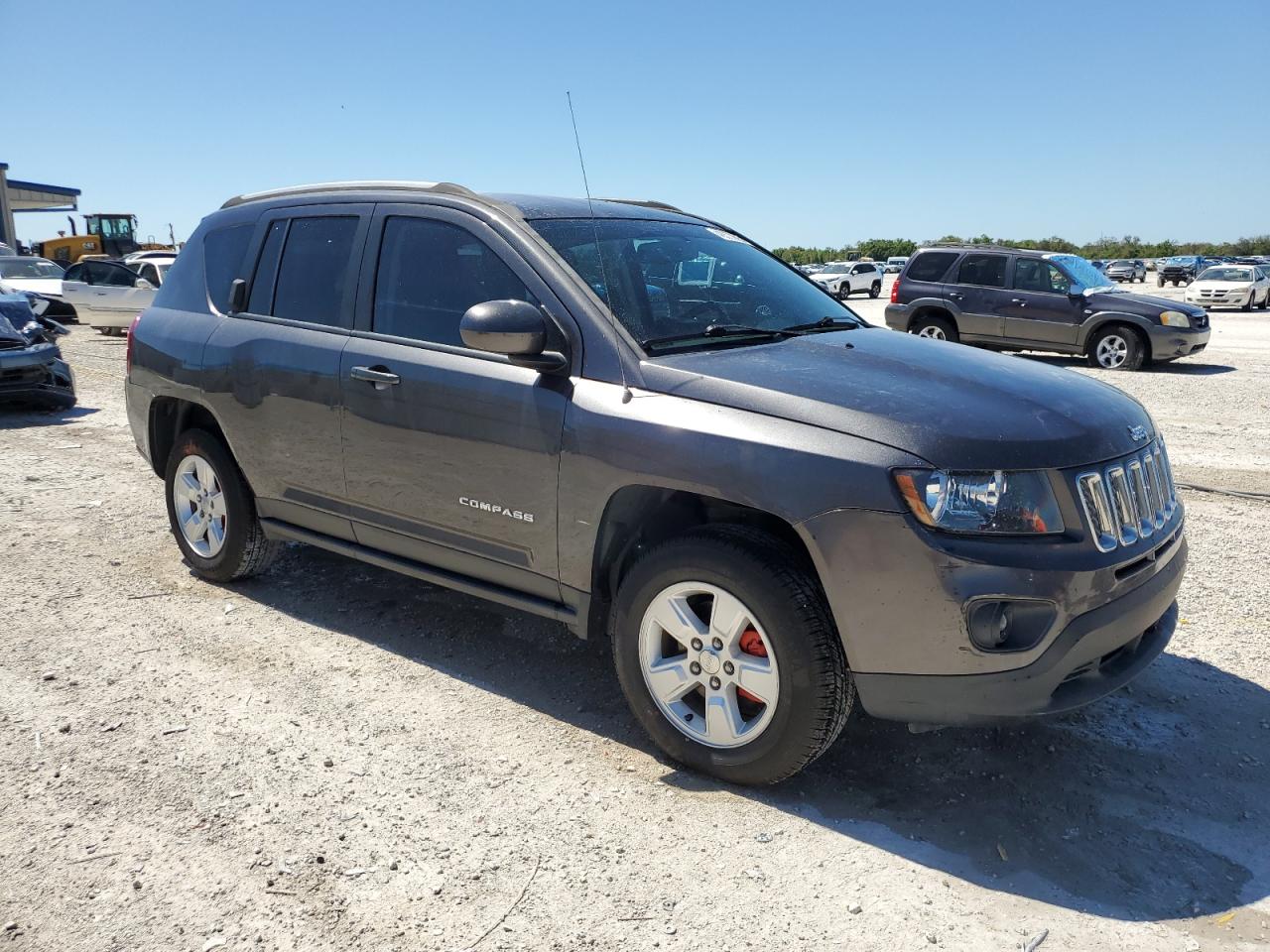 2017 Jeep Compass Latitude VIN: 1C4NJCEA8HD117027 Lot: 48570625