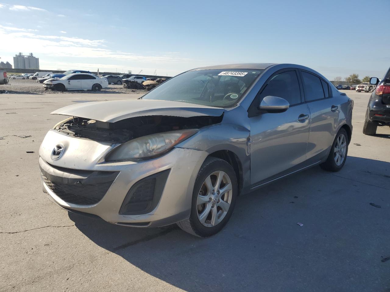 2011 Mazda 3 I VIN: JM1BL1VF9B1407296 Lot: 48743395