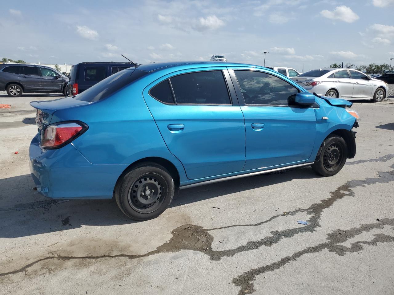 2021 Mitsubishi Mirage G4 Es VIN: ML32FUFJ1MHF03287 Lot: 48125895