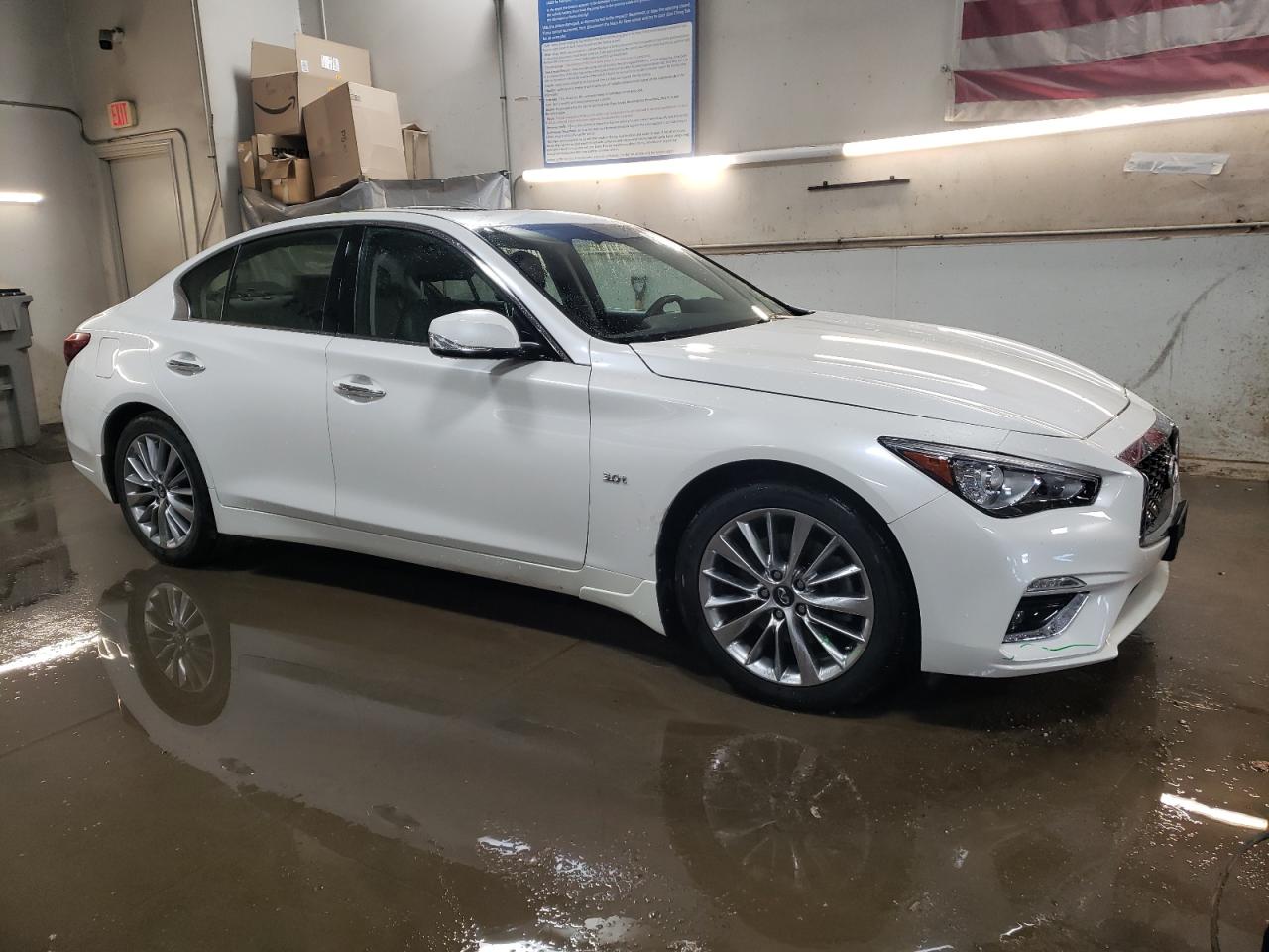 2018 Infiniti Q50 Luxe VIN: JN1EV7AR6JM437978 Lot: 48774745