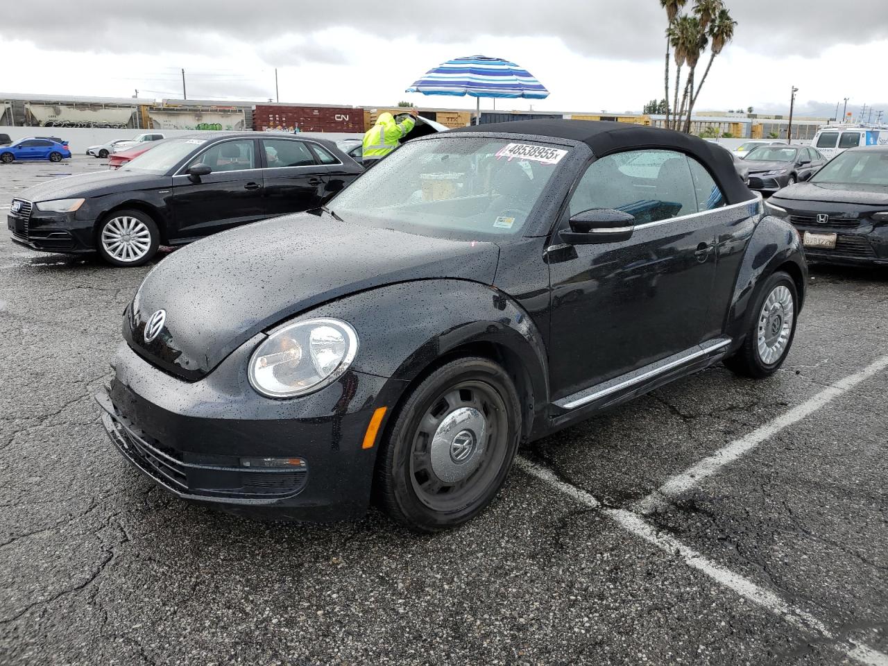 2014 Volkswagen Beetle VIN: 3VW5P7AT5EM806176 Lot: 48538955