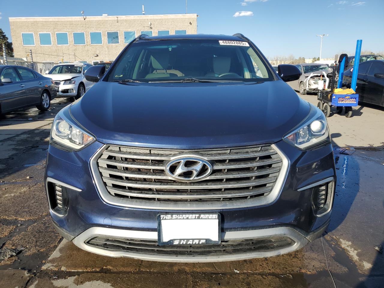 2017 Hyundai Santa Fe Se VIN: KM8SM4HF3HU205860 Lot: 48802885