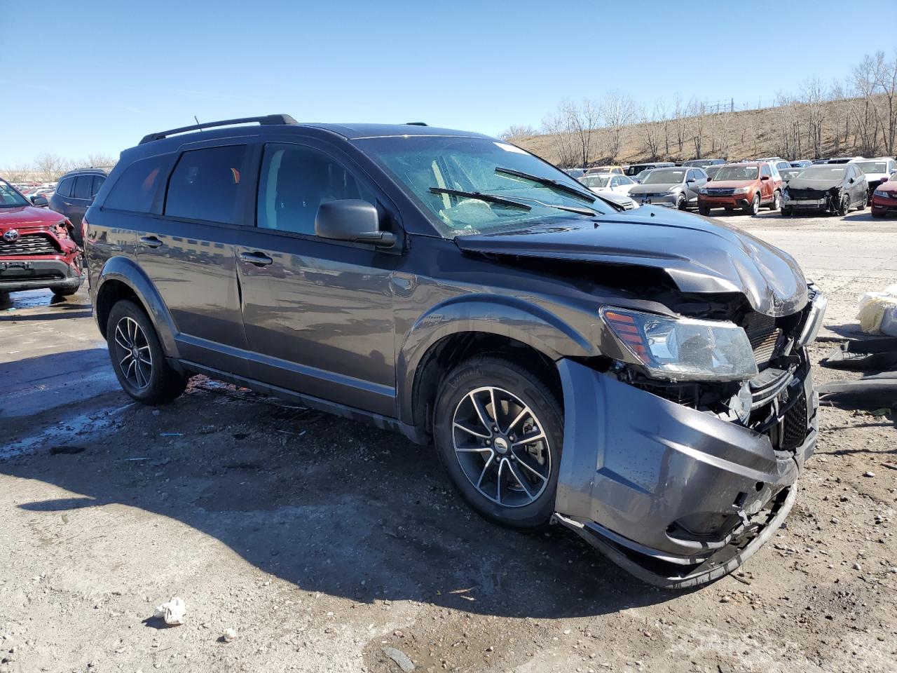 2018 Dodge Journey Se VIN: 3C4PDCAB4JT347663 Lot: 47373095