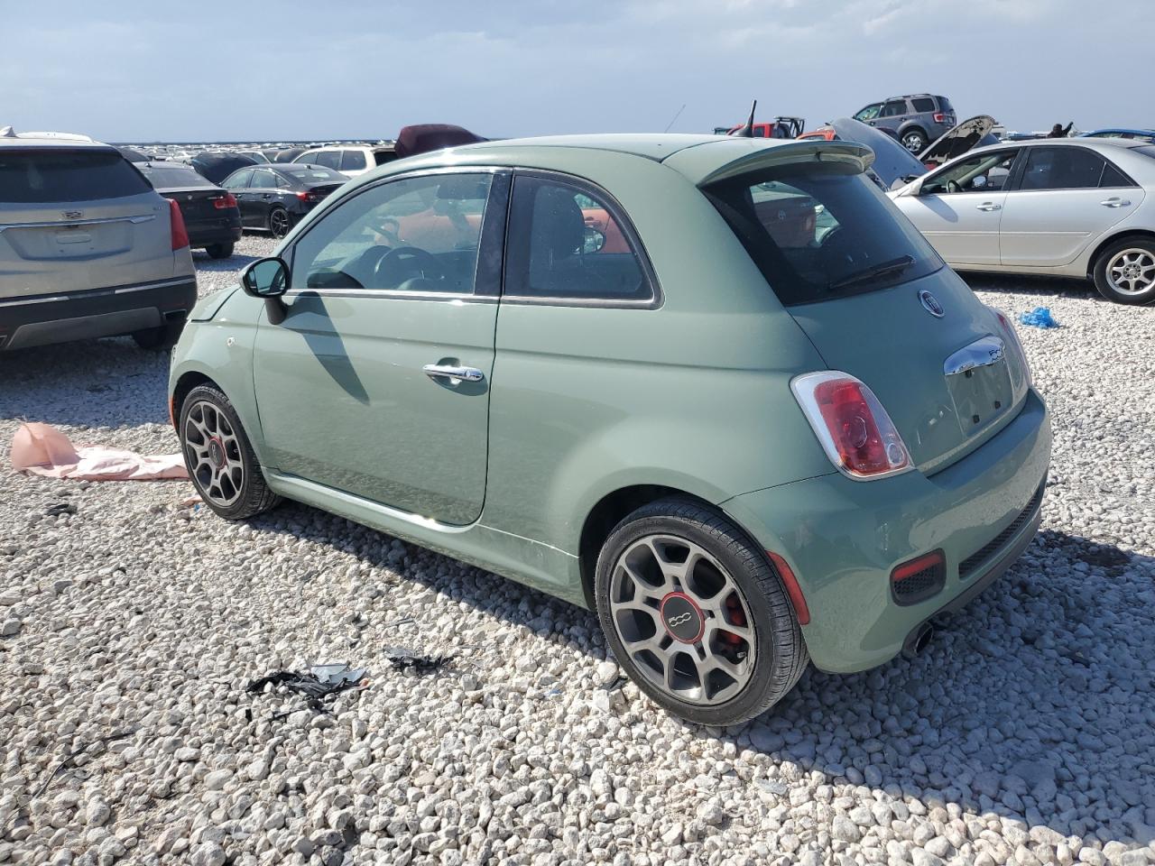 2015 Fiat 500 Sport VIN: 3C3CFFBR3FT579835 Lot: 48778805