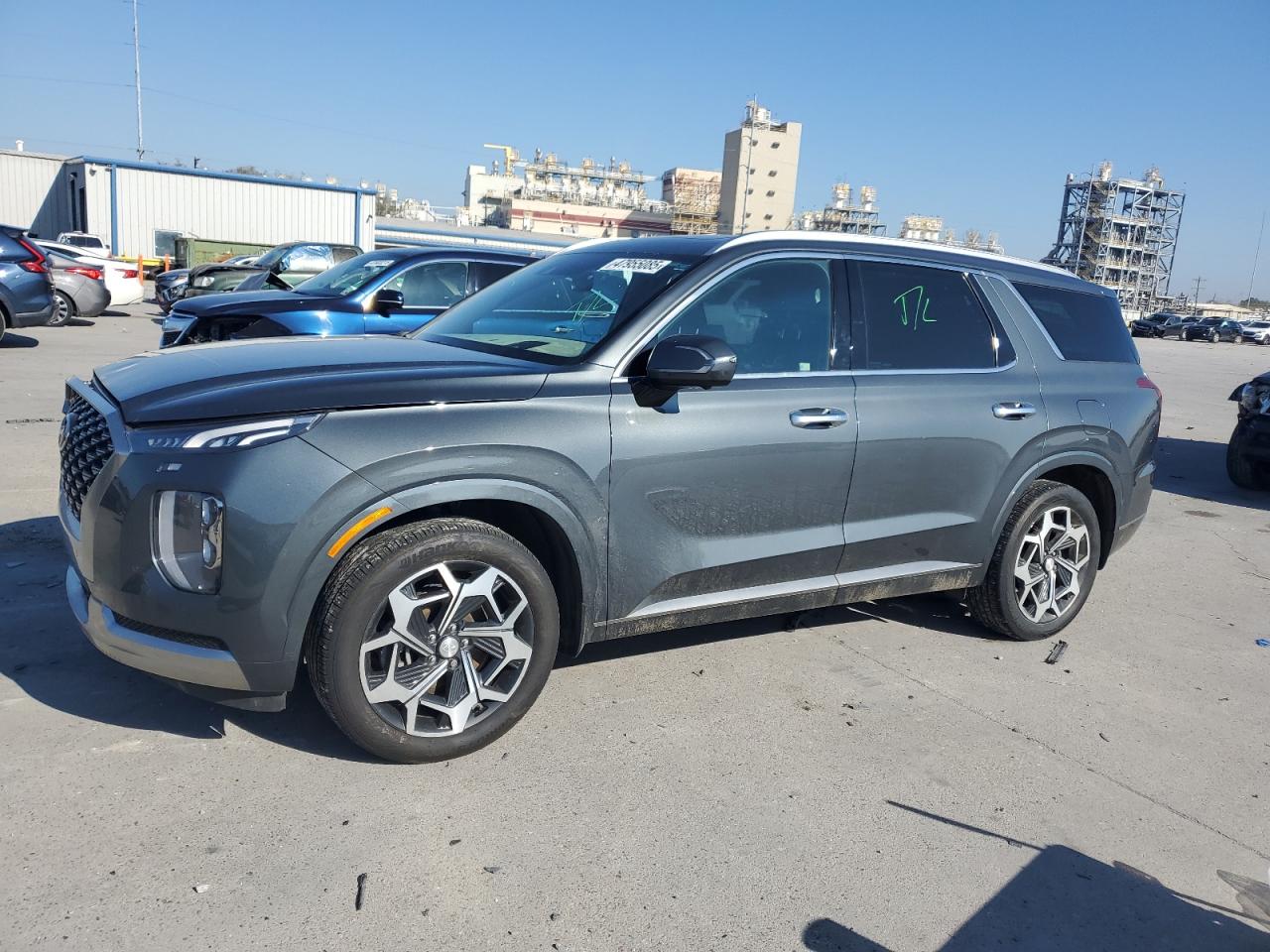 2022 Hyundai Palisade Calligraphy VIN: KM8R7DHE3NU408076 Lot: 47955085