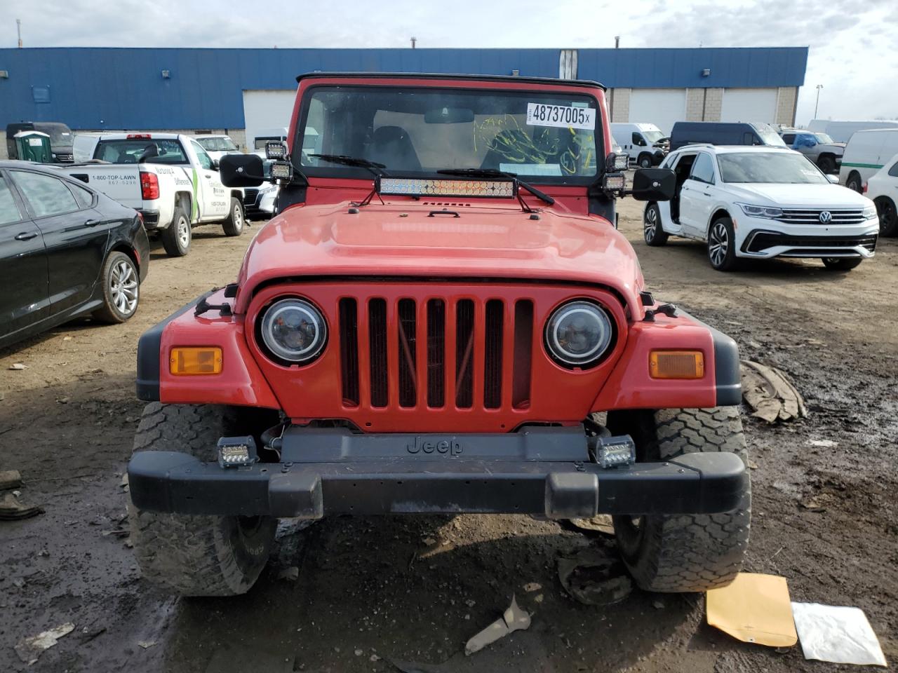 2002 Jeep Wrangler / Tj X VIN: 1J4FA39S42P750678 Lot: 48737005