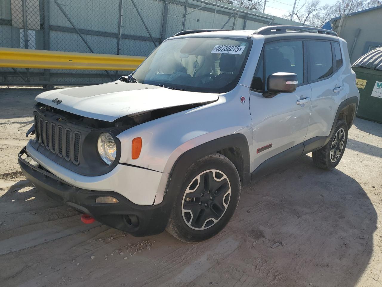 2015 Jeep Renegade Trailhawk VIN: ZACCJBCT8FPB28355 Lot: 48738275