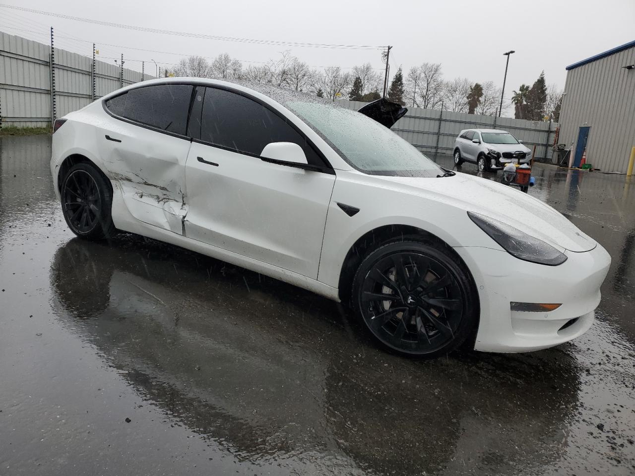 2022 Tesla Model 3 VIN: 5YJ3E1EB8NF144421 Lot: 48573265