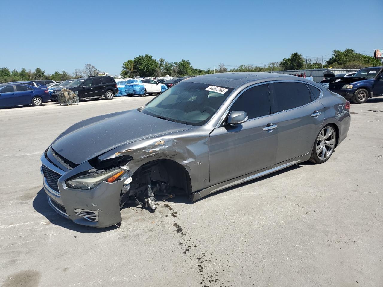 2016 Infiniti Q70L 3.7 VIN: JN1BY1PP6GM630721 Lot: 48903065