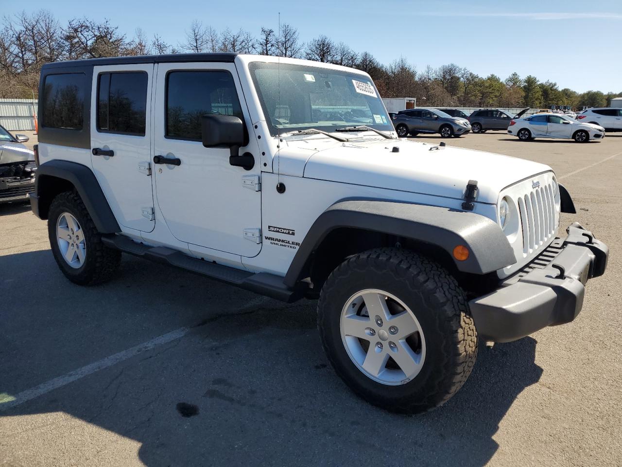 2017 Jeep Wrangler Unlimited Sport VIN: 1C4HJWDG7HL730220 Lot: 48552635