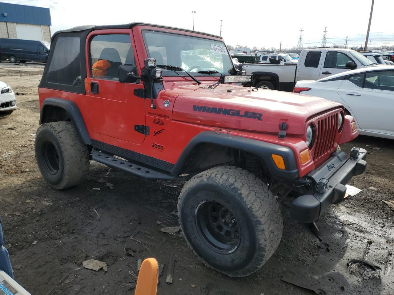 2002 Jeep Wrangler / Tj X VIN: 1J4FA39S42P750678 Lot: 48737005