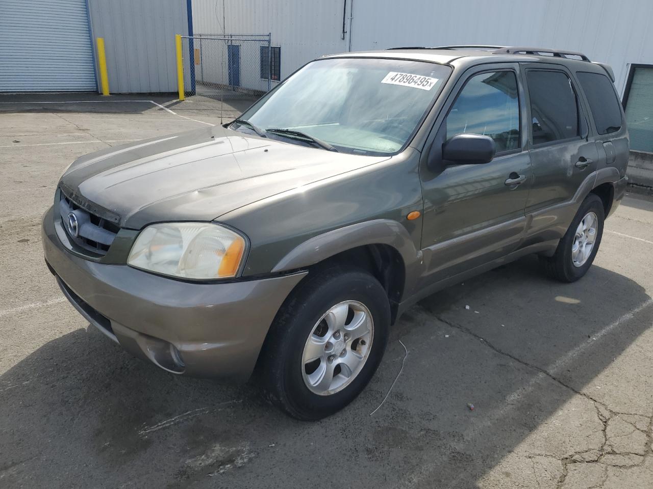 2002 Mazda Tribute Lx VIN: 4F2YU081X2KM29724 Lot: 47896495