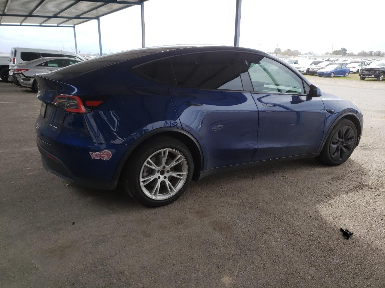 2021 Tesla Model Y VIN: 5YJYGDEE0MF096777 Lot: 49005925