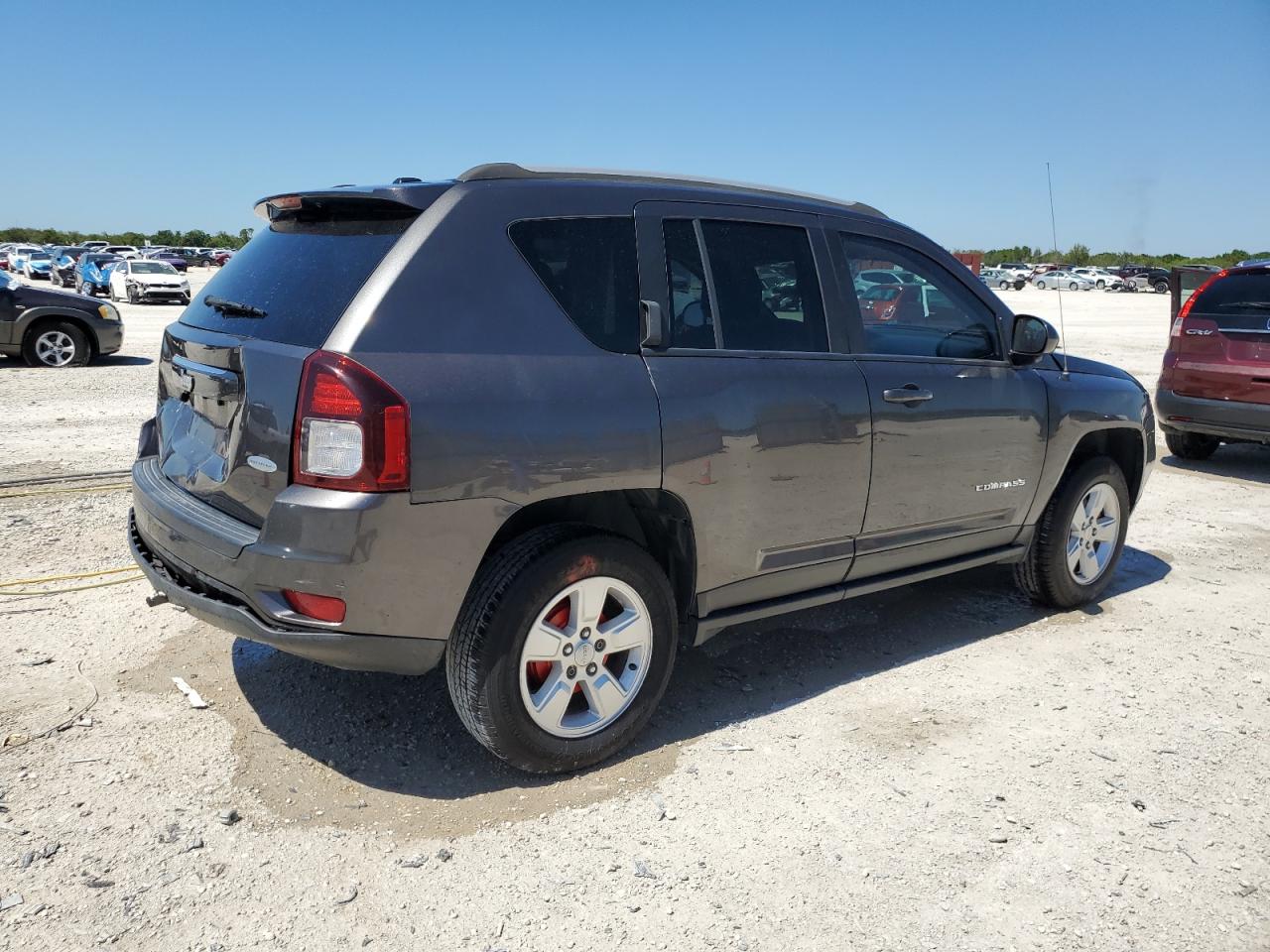 2017 Jeep Compass Latitude VIN: 1C4NJCEA8HD117027 Lot: 48570625