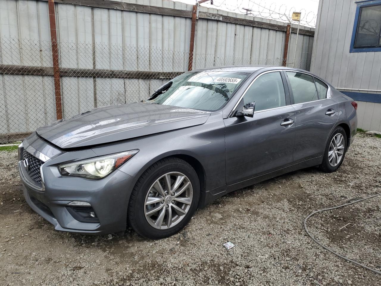 2021 Infiniti Q50 Pure VIN: JN1EV7AP1MM704558 Lot: 48592655