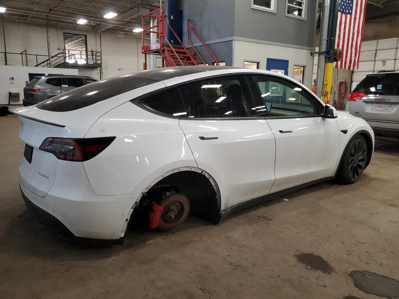 2022 Tesla Model Y VIN: 7SAYGDEF3NF524306 Lot: 48396965