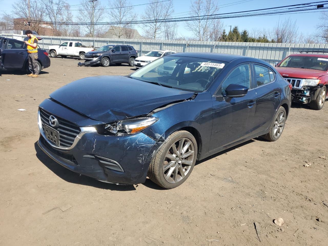 2018 Mazda 3 Touring VIN: 3MZBN1V33JM212311 Lot: 48515465