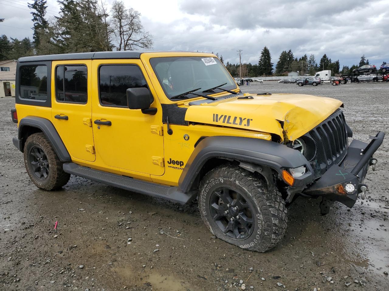 2021 Jeep Wrangler Unlimited Sport VIN: 1C4HJXDG5MW577822 Lot: 48394495