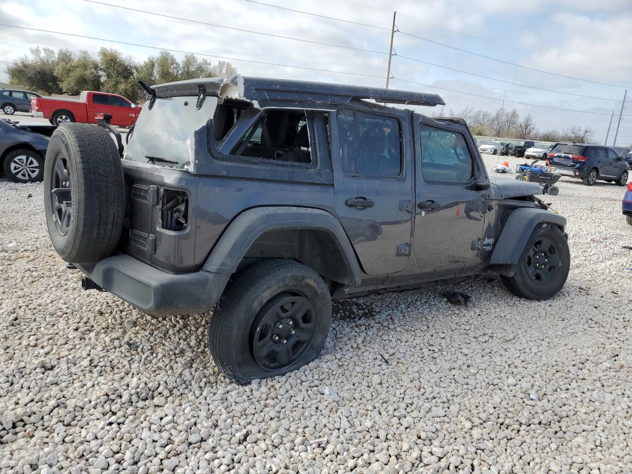 2020 Jeep Wrangler Unlimited Sport VIN: 1C4HJXDG6LW234273 Lot: 48584185