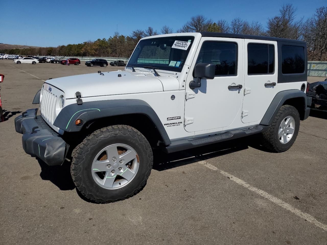 2017 Jeep Wrangler Unlimited Sport VIN: 1C4HJWDG7HL730220 Lot: 48552635