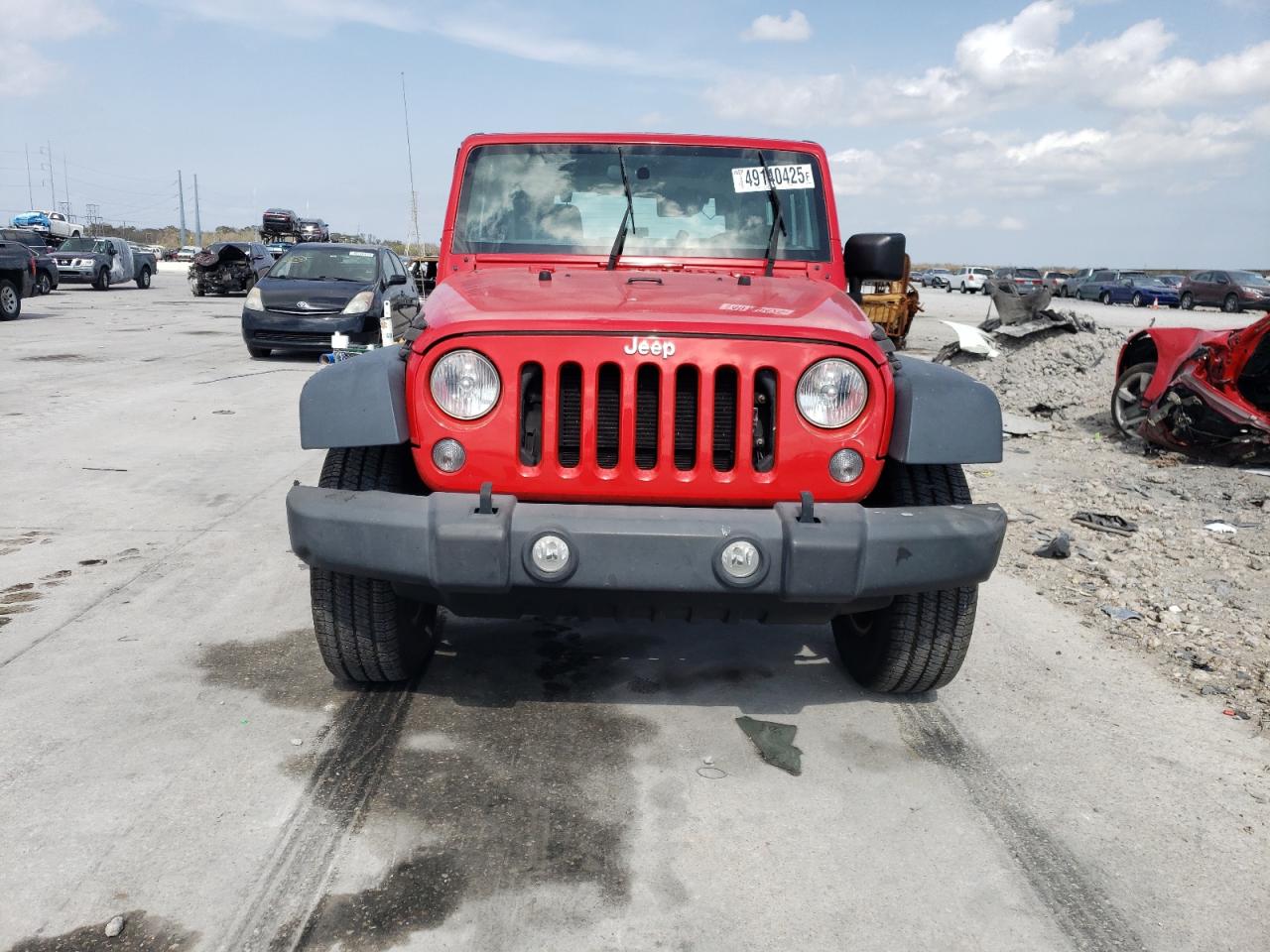 2018 Jeep Wrangler Sport VIN: 1C4GJWAG2JL922408 Lot: 49140425