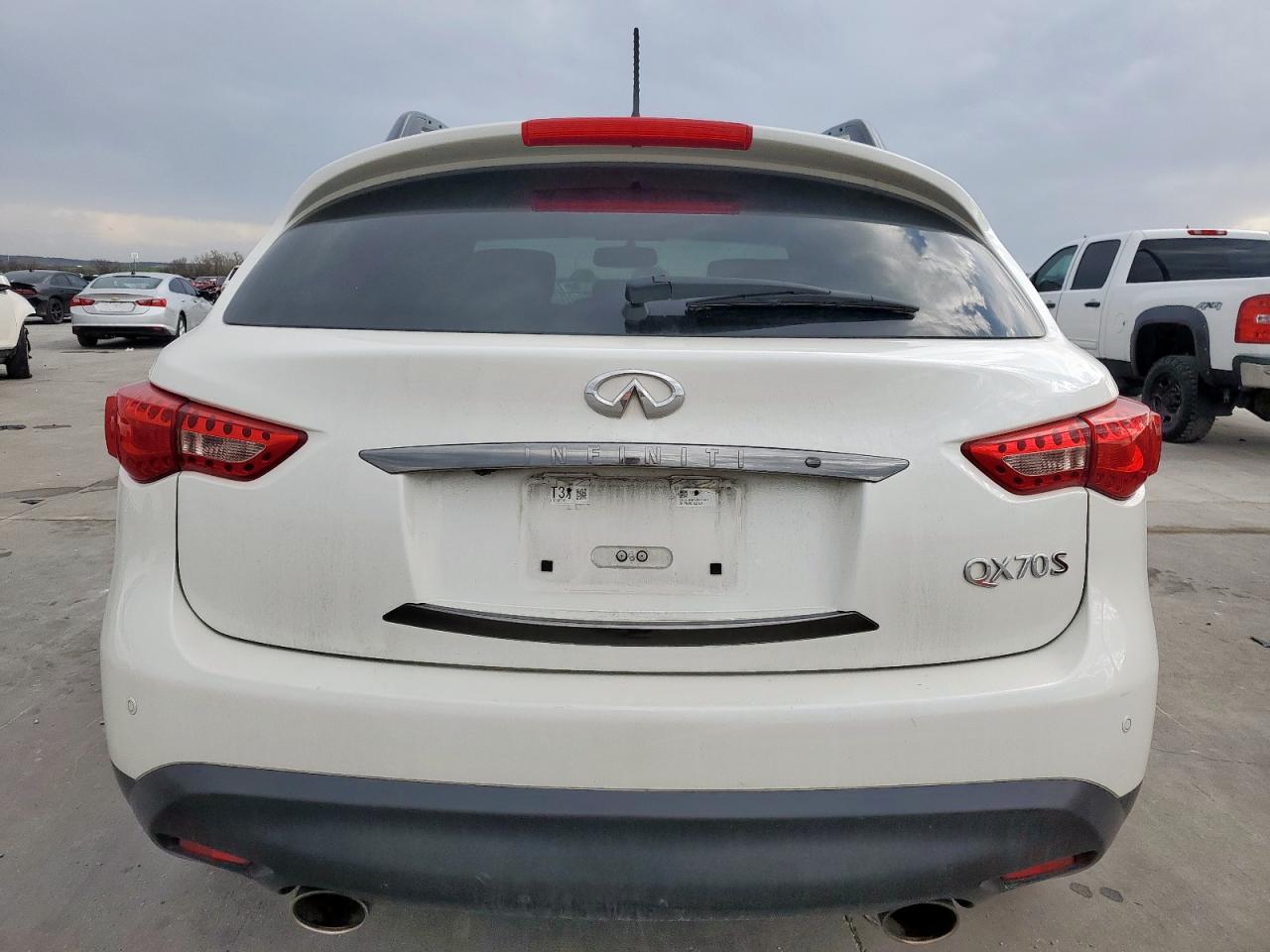 2017 Infiniti Qx70 VIN: JN8CS1MU2HM143356 Lot: 48197395