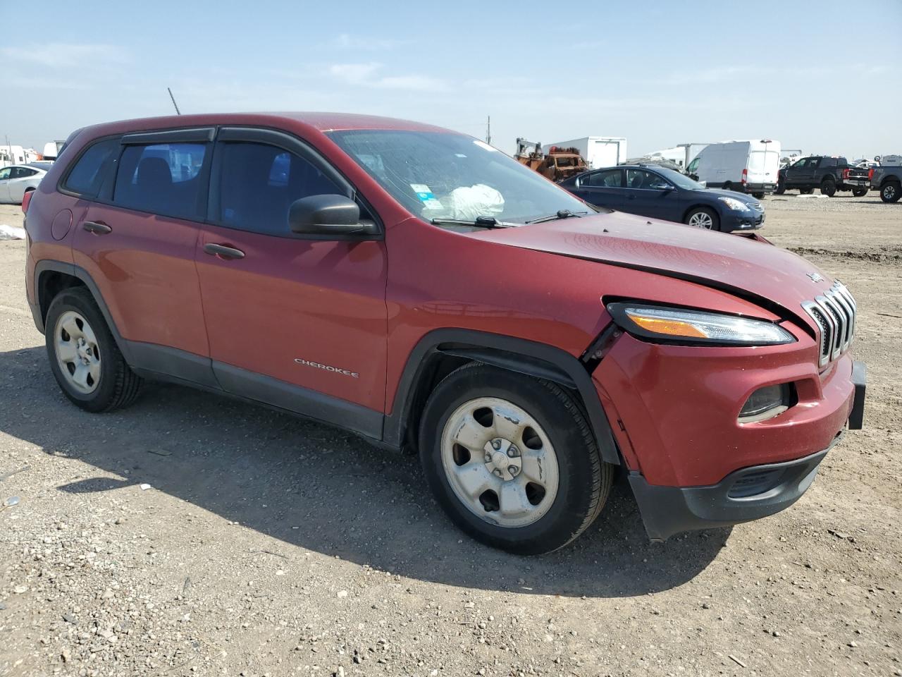 2015 Jeep Cherokee Sport VIN: 1C4PJLAB3FW722100 Lot: 48922305