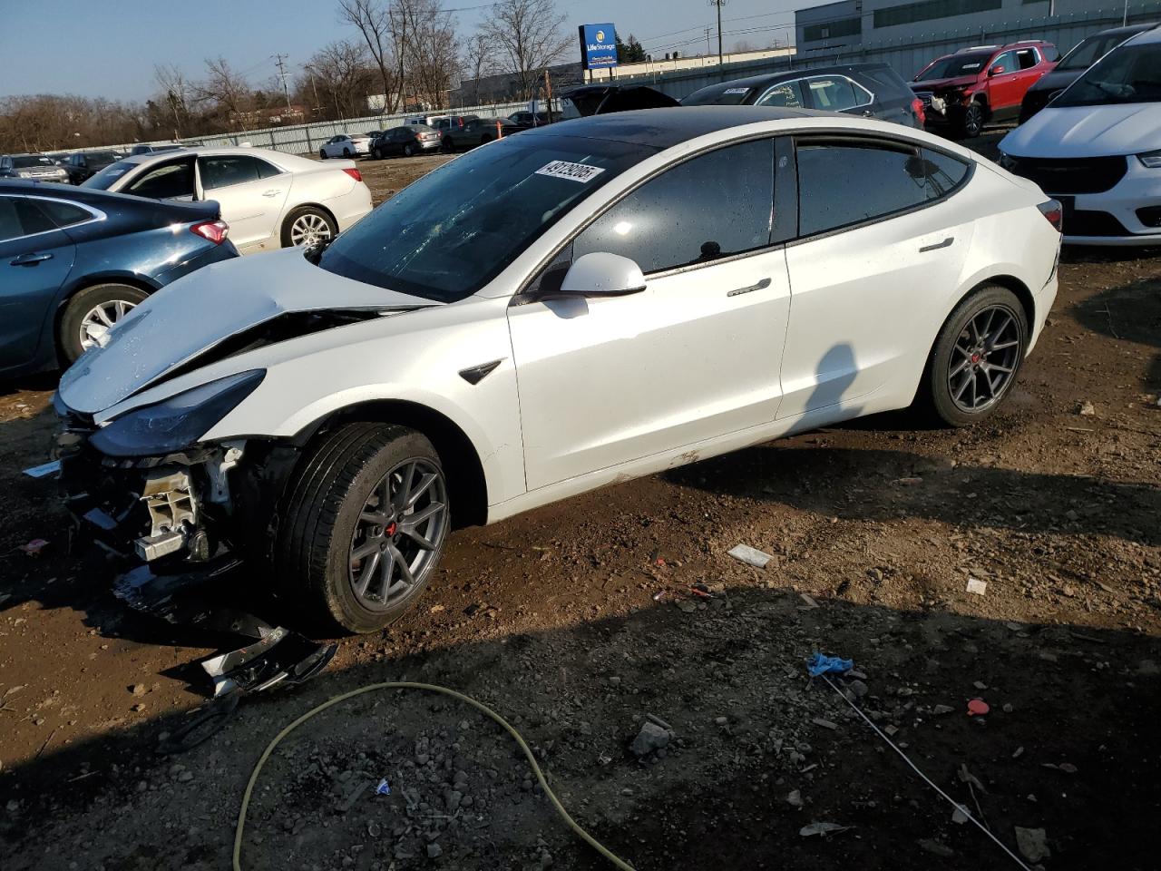 5YJ3E1EB2NF179651 2022 Tesla Model 3