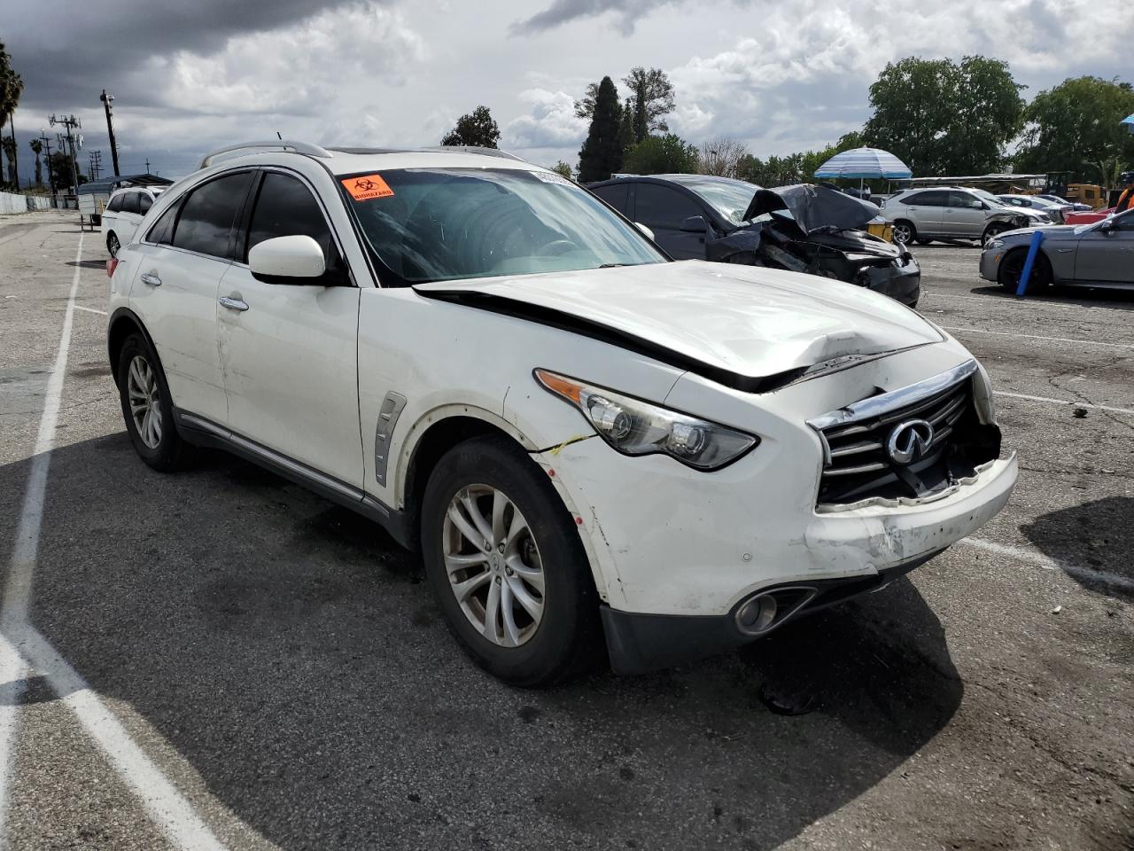 2012 Infiniti Fx35 VIN: JN8AS1MU2CM122622 Lot: 48078525