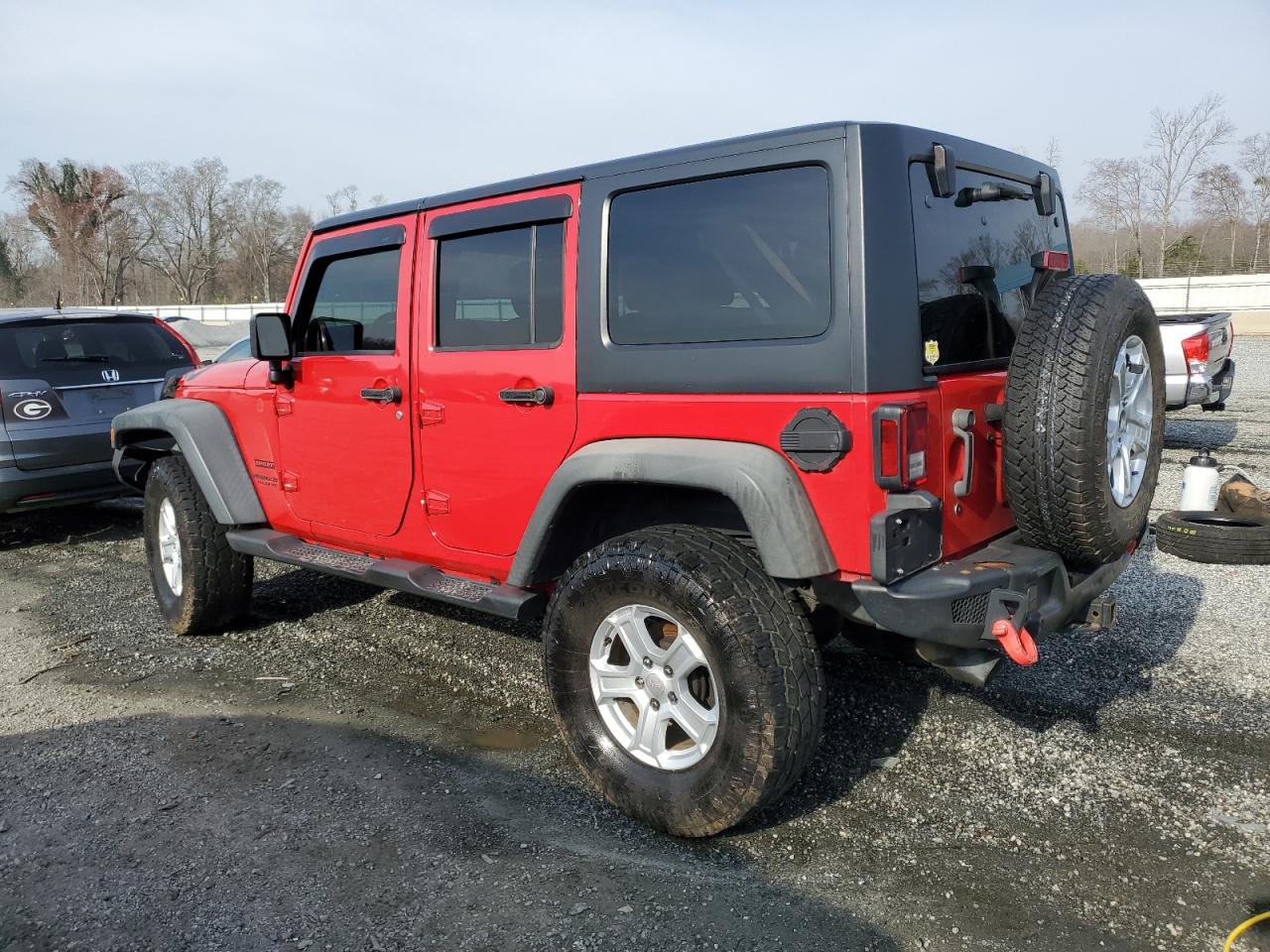 2014 Jeep Wrangler Unlimited Sport VIN: 1C4BJWDG9EL259575 Lot: 48397045