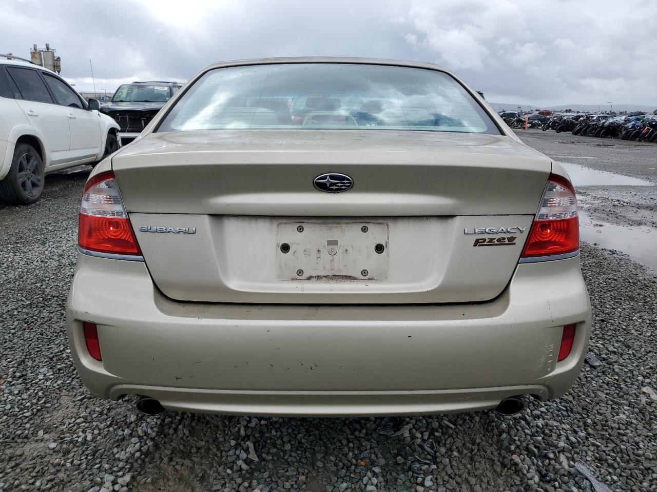 2008 Subaru Legacy 2.5I VIN: 4S3BL616687208053