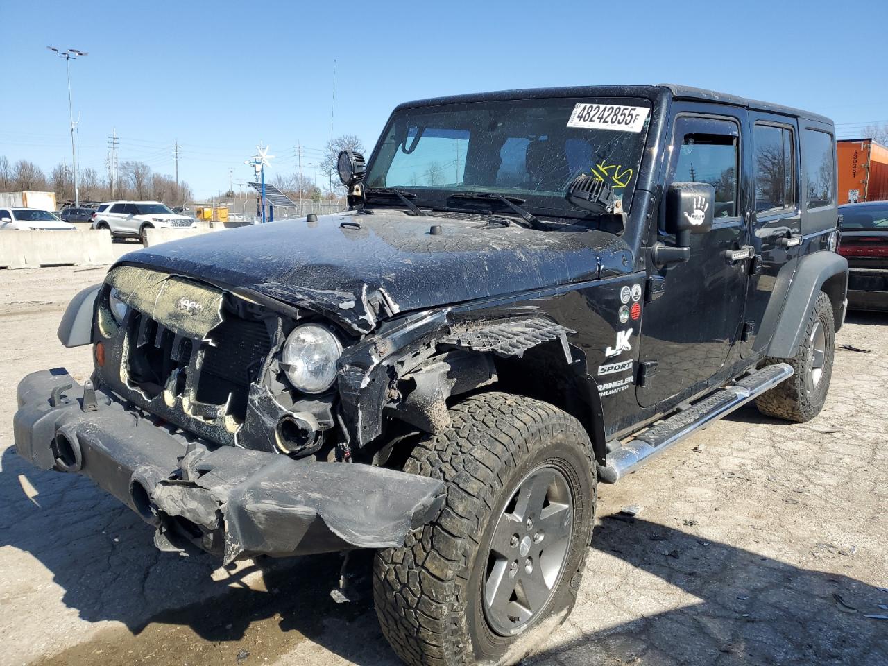 1C4BJWDG4DL600346 2013 Jeep Wrangler Unlimited Sport