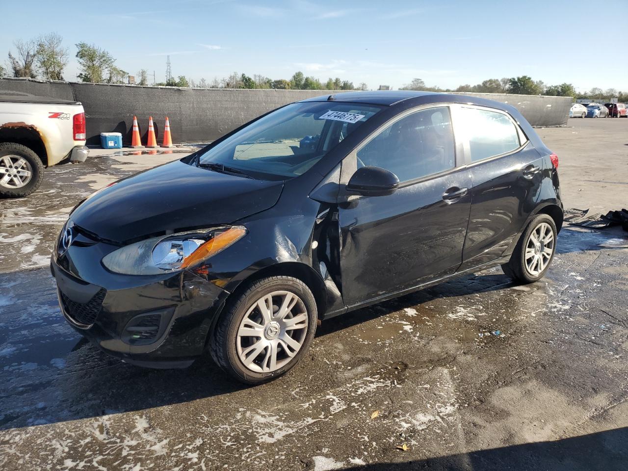 2012 Mazda Mazda2 VIN: JM1DE1KYXC0135521 Lot: 47446775