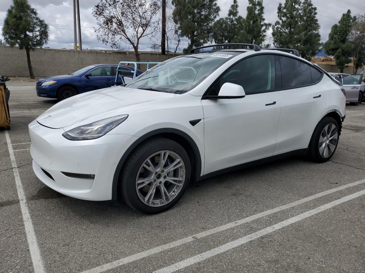 2021 Tesla Model Y VIN: 5YJYGDEE0MF213600 Lot: 48914965