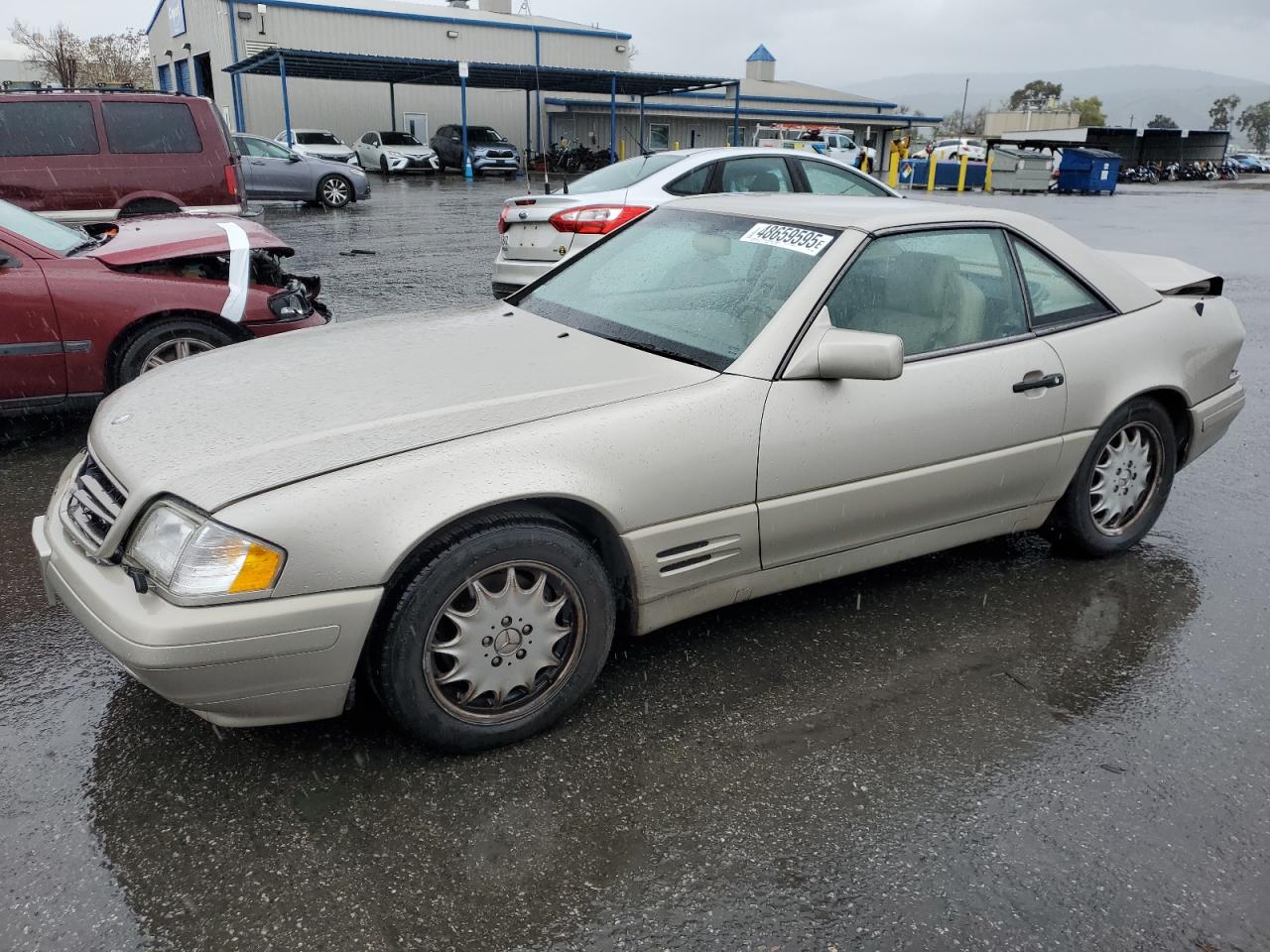 1996 Mercedes-Benz Sl 500 VIN: WDBFA67FXTF133854 Lot: 48659595