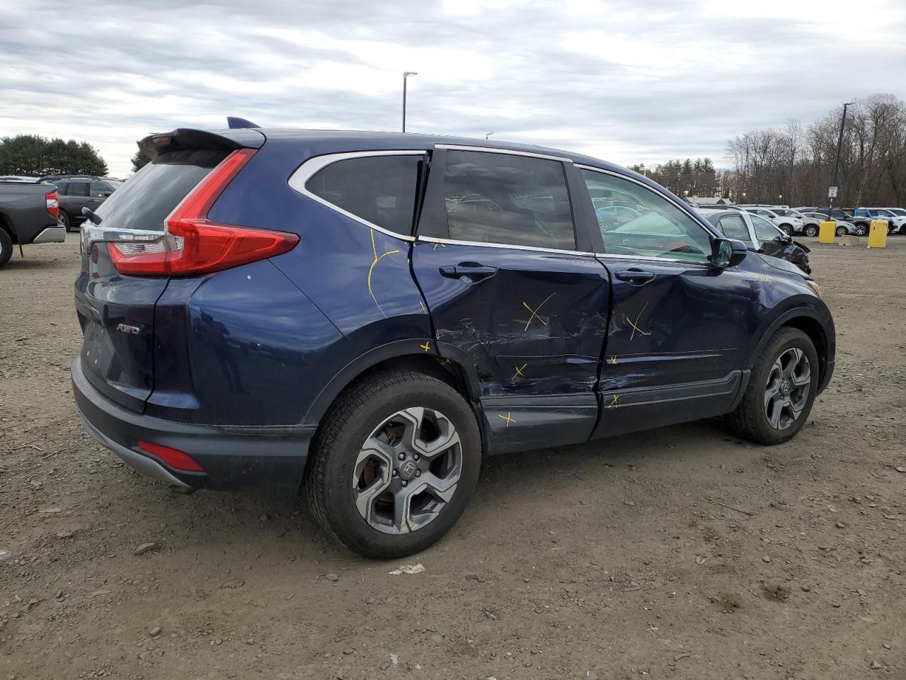 2019 Honda Cr-V Ex VIN: 2HKRW2H51KH633131 Lot: 48944205