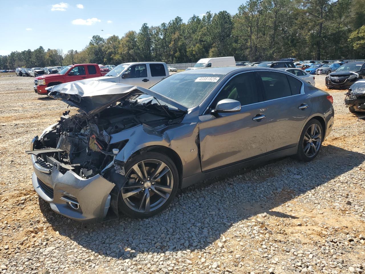 2015 Infiniti Q50 Base VIN: JN1BV7APXFM348648 Lot: 48881825