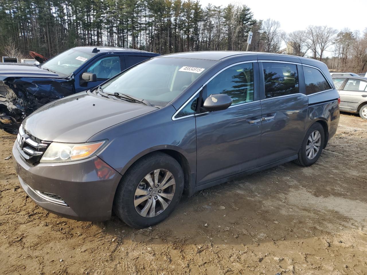 2015 Honda Odyssey Ex VIN: 5FNRL5H43FB052851 Lot: 48834915