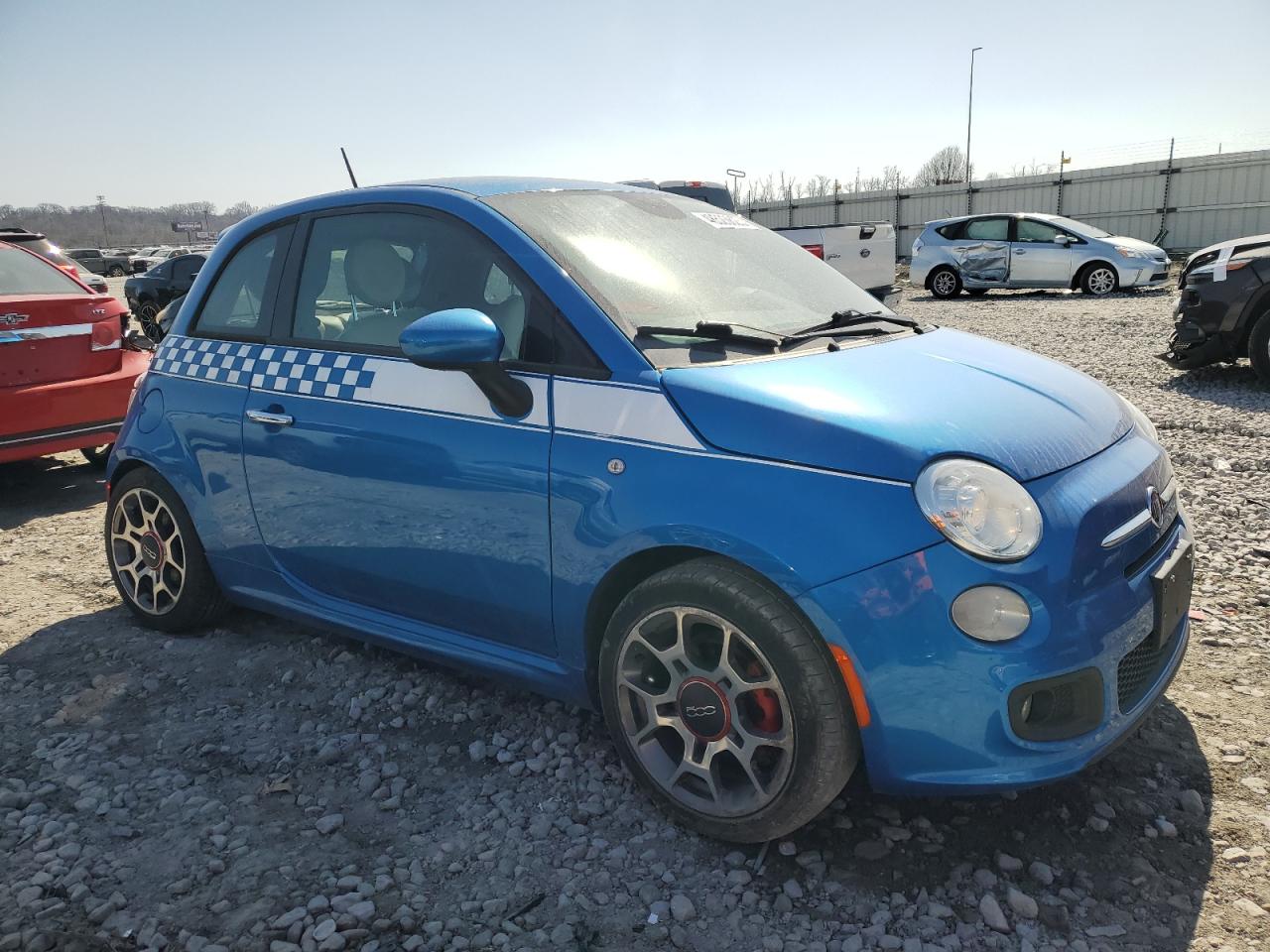 2015 Fiat 500 Sport VIN: 3C3CFFBR3FT560654 Lot: 48523625