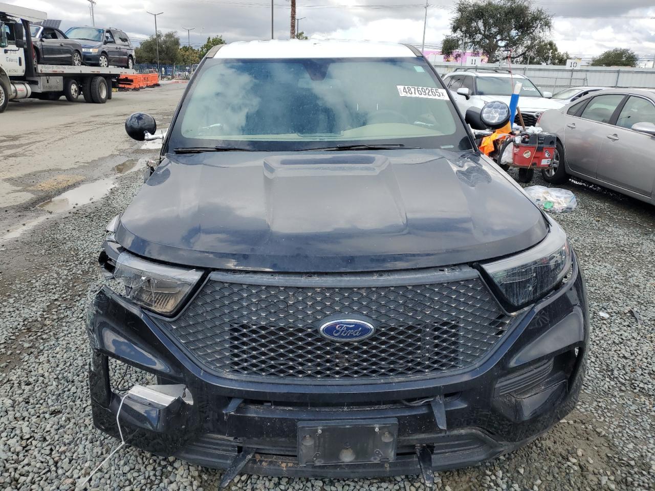 2021 Ford Explorer Police Interceptor VIN: 1FM5K8AW7MNA04682 Lot: 48769265