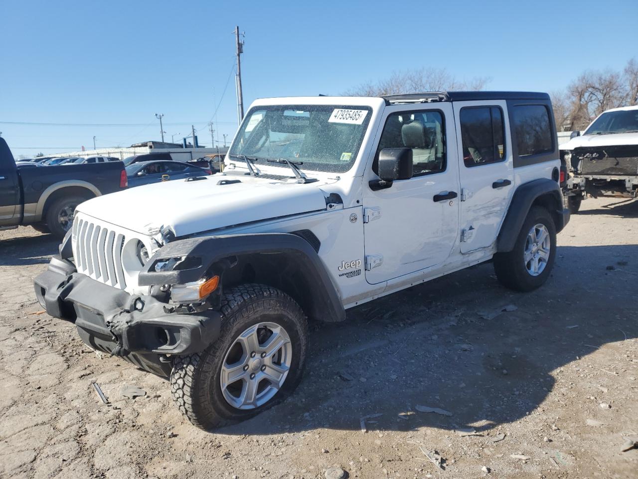 2020 Jeep Wrangler Unlimited Sport VIN: 1C4HJXDGXLW107851 Lot: 47935485