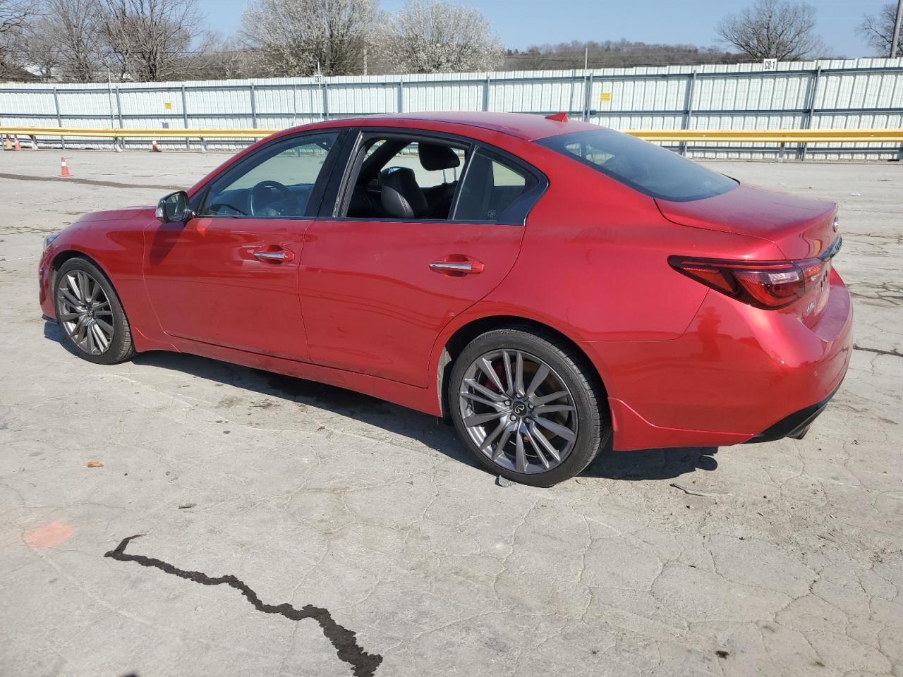 2022 Infiniti Q50 Red Sport 400 VIN: JN1FV7DR8NM390216 Lot: 48928795