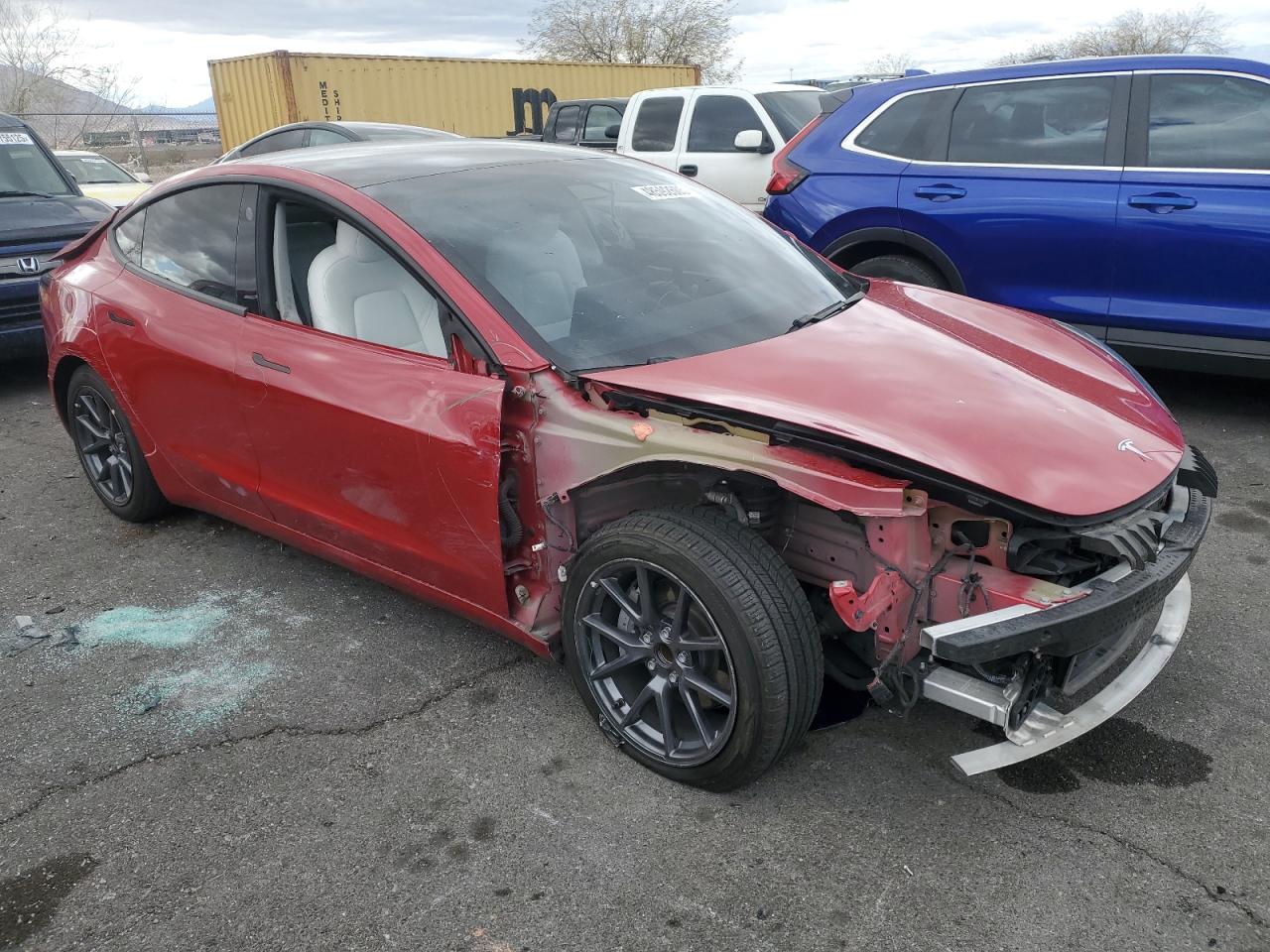 2021 Tesla Model 3 VIN: 5YJ3E1EA8MF978257 Lot: 48592605