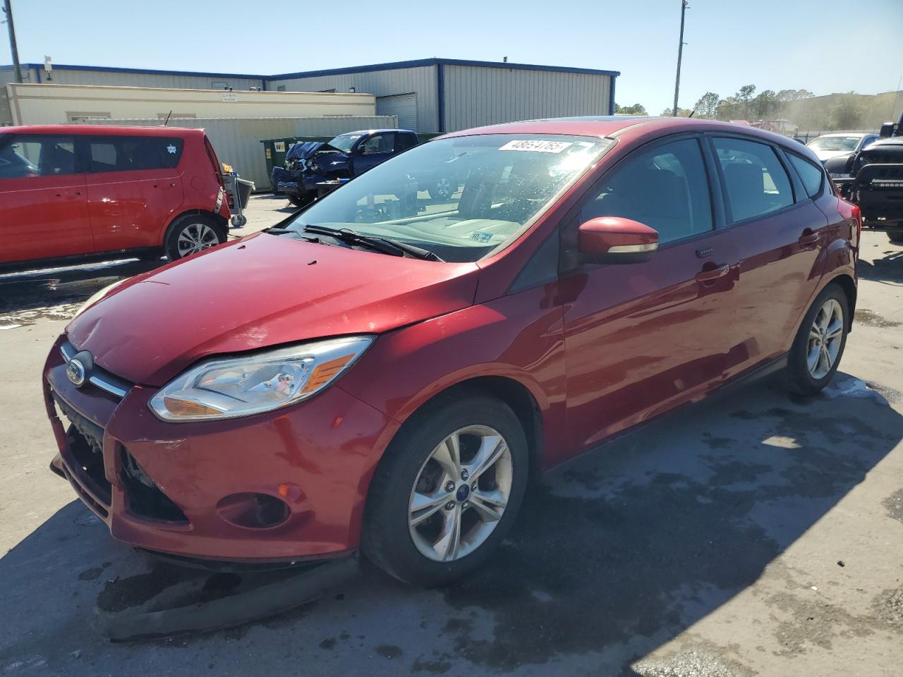 2014 Ford Focus Se VIN: 1FADP3K23EL417413 Lot: 48694765