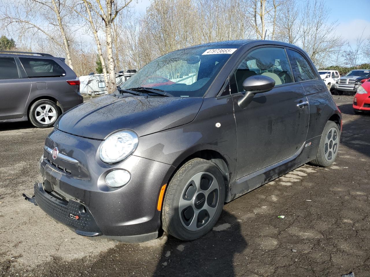 2016 Fiat 500 Electric VIN: 3C3CFFGE2GT113725 Lot: 47973665