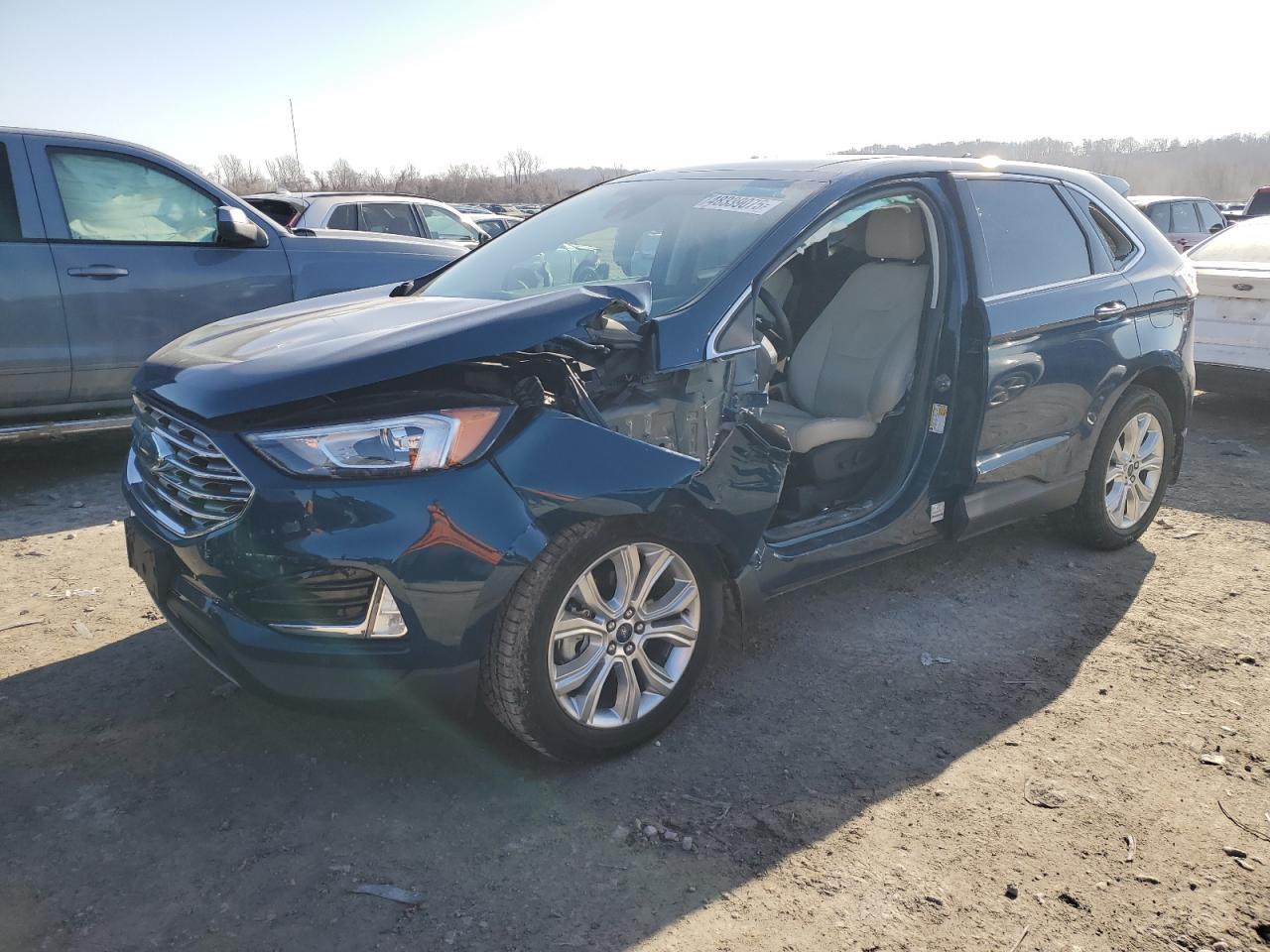 2020 Ford Edge Titanium VIN: 2FMPK3K9XLBA98121 Lot: 48339075